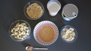 Hirse-Porridge Zutaten