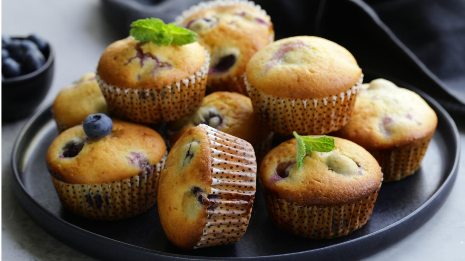 Saftige vegane Blaubeermuffins. 100% vegan Super lecker – HelloVegan.de