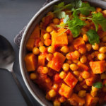 Süßkartoffel-Kichererbsen-Curry